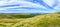 Farmland and Mountain road to Ramsay, Isle of Man