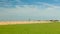 Farmland near Stonehenge in the UK during the daytime