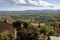 Farmland and olive groves around Montemassi in the province of Grosseto.