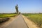 Farmland road in rajasthan
