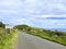 Farmland and road to Maughold, Isle of Man