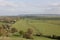 Farmland of the Somerset levels England