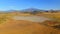 Farmlands and pastures with Shasta mountain in the background