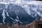 Farmlife view of beautiful Mt Currie in late fall