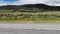 Farms, Hills, Meadow Under Summer Sun, Right Passenger Vehicle Seat POV