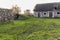 The farmyard is an agricultural abandoned farm. The old collapsed barns.