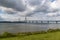 Faro bridge. Cable-stayed bridge that connect the islands of Falster and Zealand in Denmark.