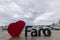 Faro city big letters