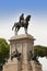 Faro de Gianicolo- Giuseppe Garibaldi\'s horse monument in Rome, Italy.