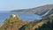 The Faro de la Plata Llighthouse and Cantabrian Sea. Monte Ulia, Pasaia, Gipuzkoa, Basque country, Spain