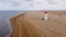 Faro del Fangar lighthouse in Delta del Ebro - Spain