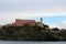 Faro di Forte Stella lighthouse Portoferraio on Elba island, Livorno, Italy