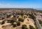 Faro Mazagon, the lighthouse from MazagÃ³n village, near Huelva city, Andalusia, Spain