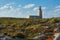 Farol de Sagres - the lighthouse in Sagres Fortress in Portugal.