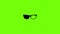 Farsighted eyeglasses icon animation