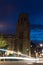 Fascade of WIlls Memorial Building by night