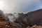 Fascinating and dangerous journey around the edge of the volcano Mount Vesuvius