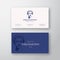 Fascination Beauty and SPA Abstract Vector Logo Business Card Template. Antique Greek Lady Statue Head Illustration with