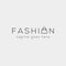 fashion bag shoping simple text logo type template vector illustration icon element