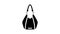 fashion bag woman glyph icon animation