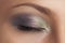 Fashion beauty make up eye