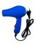 Fashion Blue hair dryer isolated