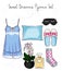 Fashion Clip Art Set - Pajama Collection fashion set