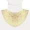 Fashion decorative golden neck print