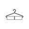 Fashion hanger symbol