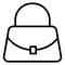 Fashion, ladies hand bag Isolated Vector icon which can be easily modified or edited