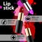 Fashion lipstick ads, trendy cosmetic design