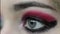 Fashion makeup cosmetic treatment woman eyeshadow