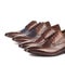 Fashion Male shoes brown color on white