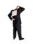 Fashion - men - businessman backside kick me