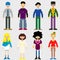 Fashion Pixel People