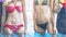 Fashion of underwear summer beach bikini slim women and musle me