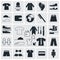 Fashion Vector Square Flat Icons