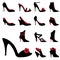 Fashion woman shoes