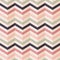 Fashion zigzag pattern in retro colors