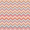 Fashion zigzag pattern in retro colors