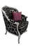 Fashionable armchair