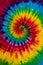 Fashionable Colorful Retro Abstract Psychedelic Ice Tie Dye Swirl Design