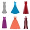 Fashionable dresses for graduation ball, party, soiree, cocktail