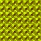 Fashionable large stripes from small yellow intersecting squares in a gradient cage