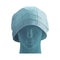 fashionable mannequin with warm cap