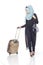 Fashionable muslimah woman