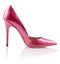 Fashionable pink women shoe