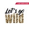 Fashionable Tshirt Design with Leopard Pattern Slogan. Stylized Spotted Animal Skin Background for Fashion, Print Fabric