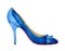 Fashionable women`s classic high-heeled shoe