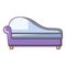 Fashioned sofa icon, cartoon style